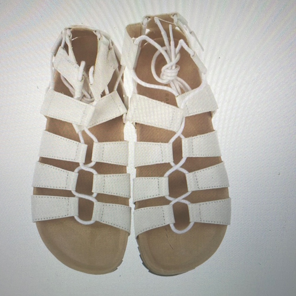 Loeffler Randall leather gladiator sandals